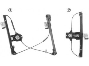 VAN WEZEL 5880225 lango pakėliklis 
 Vidaus įranga -> Elektrinis lango pakėliklis
1H0837401B