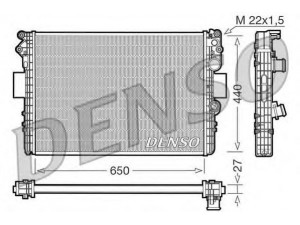 DENSO DRM12002 radiatorius, variklio aušinimas 
 Aušinimo sistema -> Radiatorius/alyvos aušintuvas -> Radiatorius/dalys
99487905