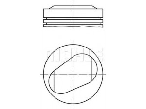 MAHLE ORIGINAL 081 94 00 stūmoklis
11 25 0 251 864, 11 25 0 251 866