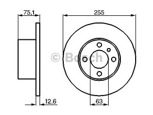 BOSCH 0 986 478 032 stabdžių diskas 
 Stabdžių sistema -> Diskinis stabdys -> Stabdžių diskas
34 11 1 116 675, 34 11 1 119 248