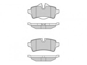E.T.F. 12-1305 stabdžių trinkelių rinkinys, diskinis stabdys 
 Techninės priežiūros dalys -> Papildomas remontas
34216778325, 34216778326, 34216778327