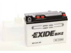 EXIDE 6N12A-2D starterio akumuliatorius; starterio akumuliatorius 
 Elektros įranga -> Akumuliatorius