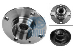 RUVILLE 5452 rato guolio komplektas 
 Ašies montavimas/vairavimo mechanizmas/ratai -> Rato stebulė/montavimas -> Rato guolis
6E0 407 621 C, 6E0 407 621 C