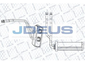 JDEUS RA2110940 šilumokaitis, salono šildymas 
 Šildymas / vėdinimas -> Šilumokaitis
946442038, 9464420380, 6448.K8