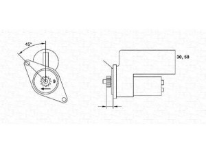 MAGNETI MARELLI 943253203010 starteris 
 Elektros įranga -> Starterio sistema -> Starteris