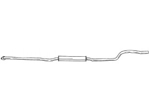 AKS DASIS SG40407 vidurinis duslintuvas