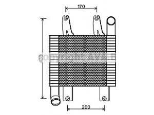 AVA QUALITY COOLING HY4229 tarpinis suslėgto oro aušintuvas, kompresorius 
 Variklis -> Oro tiekimas -> Įkrovos agregatas (turbo/superįkrova) -> Tarpinis suslėgto oro aušintuvas
281904X400