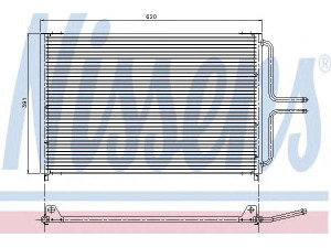 NISSENS 94322 kondensatorius, oro kondicionierius 
 Oro kondicionavimas -> Kondensatorius
60 25 307 276, 77 00 876 215