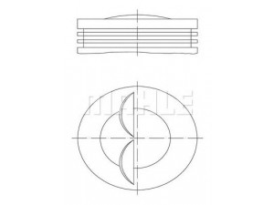 PERFECT CIRCLE 56 06178 D stūmoklis 
 Variklis -> Cilindrai/stūmokliai
1900800, 4256882, 4256983, 4309345
