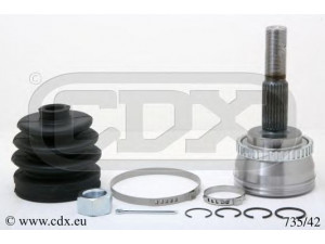CDX 735/42 jungčių komplektas, kardaninis velenas 
 Ratų pavara -> Sujungimai/komplektas
3921150Y10