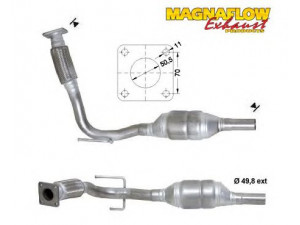 MAGNAFLOW 78814D katalizatoriaus keitiklis 
 Išmetimo sistema -> Katalizatoriaus keitiklis
6N0253058EX, 6N0253058EX