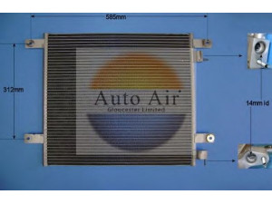 AUTO AIR GLOUCESTER 16-2022 kondensatorius, oro kondicionierius 
 Oro kondicionavimas -> Kondensatorius
1371355