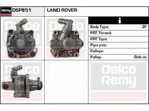 DELCO REMY DSP851 hidraulinis siurblys, vairo sistema 
 Vairavimas -> Vairo pavara/siurblys