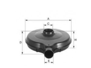 UNIFLUX FILTERS XA939 oro filtras 
 Techninės priežiūros dalys -> Techninės priežiūros intervalai
1444 K5, 77 00 721 407, 77 00 721 853