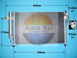 AUTO AIR GLOUCESTER 16-1056 kondensatorius, oro kondicionierius 
 Oro kondicionavimas -> Kondensatorius
976061C000