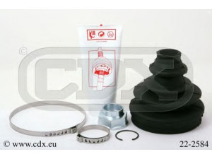 CDX 22-2584 gofruotoji membrana, kardaninis velenas 
 Ratų pavara -> Gofruotoji membrana