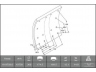 FERODO K19758.0TG stabdžių antdėklo rinkinys, būgninis stabdys 
 Techninės priežiūros dalys -> Papildomas remontas
3091438, 3097435