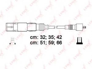LYNXauto SPC8012 uždegimo laido komplektas 
 Kibirkšties / kaitinamasis uždegimas -> Uždegimo laidai/jungtys
078905401, 078905531A, 078905532A