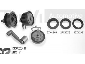 TREVI AUTOMOTIVE KD1288S paskirstymo diržo komplektas 
 Techninės priežiūros dalys -> Papildomas remontas
036198119A, 036198119C, 036198119E