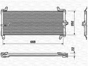 MAGNETI MARELLI 350203117000 kondensatorius, oro kondicionierius 
 Oro kondicionavimas -> Kondensatorius
7790646