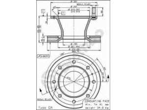 BREMBO 09.7316.20 stabdžių diskas 
 Dviratė transporto priemonės -> Stabdžių sistema -> Stabdžių diskai / priedai
1907569, 7172928
