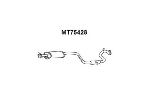 VENEPORTE MT75428 priekinis duslintuvas
MB924791, MB924818