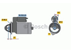 BOSCH 0 001 115 056 starteris
03L 911 021