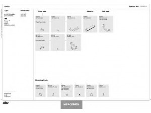 DINEX 150100351 išmetimo sistema