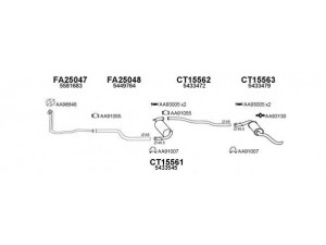 VENEPORTE 250377 išmetimo sistema 
 Išmetimo sistema -> Išmetimo sistema, visa