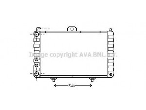 AVA QUALITY COOLING FT2020 radiatorius, variklio aušinimas 
 Aušinimo sistema -> Radiatorius/alyvos aušintuvas -> Radiatorius/dalys
39197039, 5922317, SE038117002A