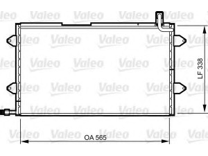 VALEO 817024 kondensatorius, oro kondicionierius 
 Oro kondicionavimas -> Kondensatorius
1HM820413B