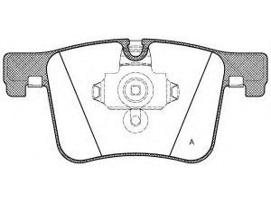 OPEN PARTS BPA1457.00 stabdžių trinkelių rinkinys, diskinis stabdys 
 Techninės priežiūros dalys -> Papildomas remontas
34106799801, 34106856191, 34106859181