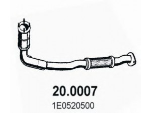 ASSO 20.0007 katalizatoriaus keitiklis 
 Išmetimo sistema -> Katalizatoriaus keitiklis
1006113, 1006116, 1039582, 1041090