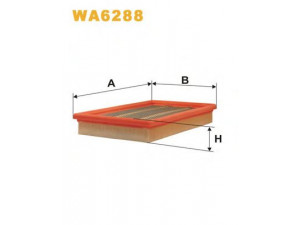 WIX FILTERS WA6288 oro filtras 
 Filtrai -> Oro filtras
107, 423, F1CZ9601A, B65713740AL