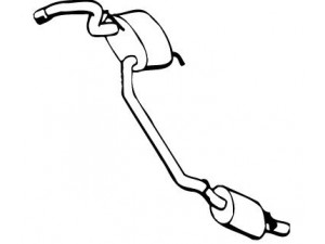 WALKER 71179 galinis duslintuvas 
 Išmetimo sistema -> Duslintuvas
GEX33072