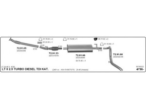 IMASAF 587000222 išmetimo sistema 
 Išmetimo sistema -> Išmetimo sistema, visa