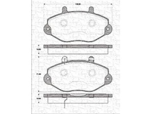 MAGNETI MARELLI 363702161193 stabdžių trinkelių rinkinys, diskinis stabdys 
 Techninės priežiūros dalys -> Papildomas remontas
1074972, EBD207092VB, 2K021BD