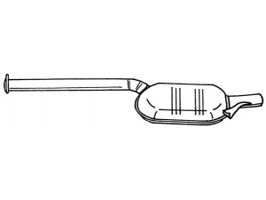 AKS DASIS SG35444 vidurinis duslintuvas