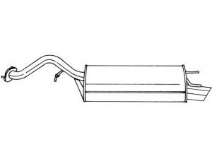 AKS DASIS SG65657 galinis duslintuvas
