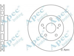APEC braking DSK2559 stabdžių diskas 
 Stabdžių sistema -> Diskinis stabdys -> Stabdžių diskas
4351230310