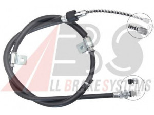 A.B.S. K19820 trosas, stovėjimo stabdys 
 Stabdžių sistema -> Valdymo svirtys/trosai
5444076A10