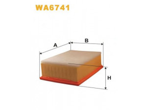 WIX FILTERS WA6741 oro filtras 
 Filtrai -> Oro filtras
1444 TA, 1444FG, 1444 TA, 1444CT