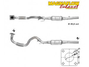 MAGNAFLOW 77003 katalizatoriaus keitiklis 
 Išmetimo sistema -> Katalizatoriaus keitiklis
1J0254300T, 1J0254400CX