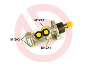 BREMBO M 61 038 pagrindinis cilindras, stabdžiai 
 Stabdžių sistema -> Pagrindinis stabdžių cilindras
4601L4, 4601N1, 4601W2, 010631