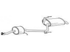 AKS DASIS SG23612 galinis duslintuvas