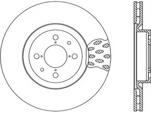 OPEN PARTS BDR1016.20 stabdžių diskas 
 Stabdžių sistema -> Diskinis stabdys -> Stabdžių diskas
0046445004, 0046445892, 0060806135