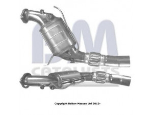 BM CATALYSTS BM80449H katalizatoriaus keitiklis 
 Išmetimo sistema -> Katalizatoriaus keitiklis
18307792190, 18307796617