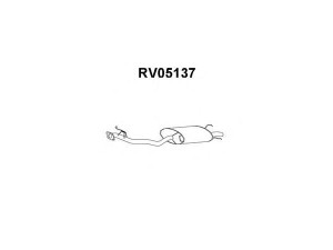 VENEPORTE RV05137 galinis duslintuvas 
 Išmetimo sistema -> Duslintuvas
18030SN7A30, 18307SM4A33, 18307SM4A34