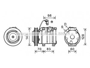 AVA QUALITY COOLING TOK630 kompresorius, oro kondicionierius 
 Oro kondicionavimas -> Kompresorius/dalys
8831053040