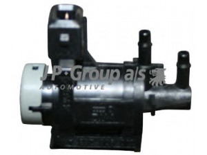 JP GROUP 1116005000 slėgio padidinimo valdymo vožtuvas 
 Variklis -> Oro tiekimas -> Įkrovos agregatas (turbo/superįkrova) -> Kompresoriaus oro kontrolė
1J0906283A